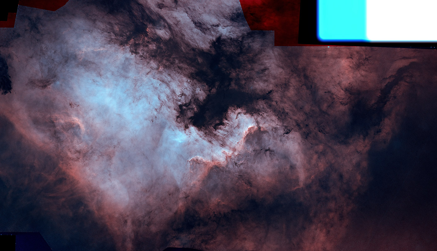 NGC7000 in HOO palette