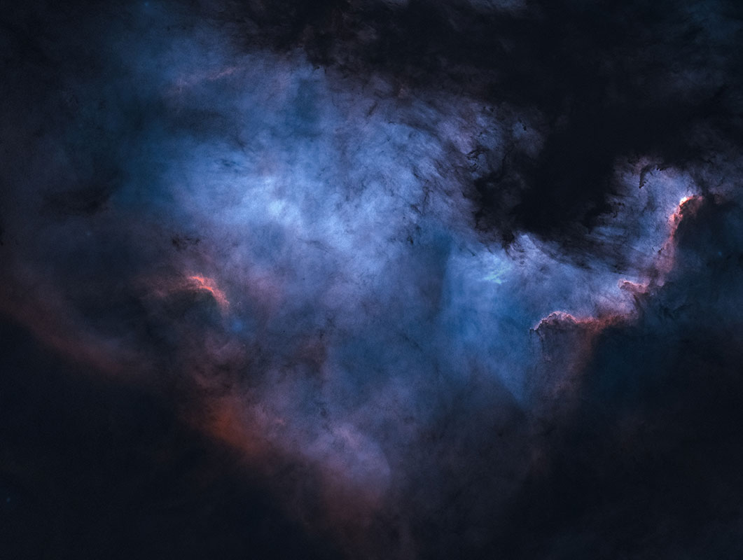 NGC7000 - The North America Nebula and Pelican Nebula